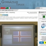 Information on the websites of the school
